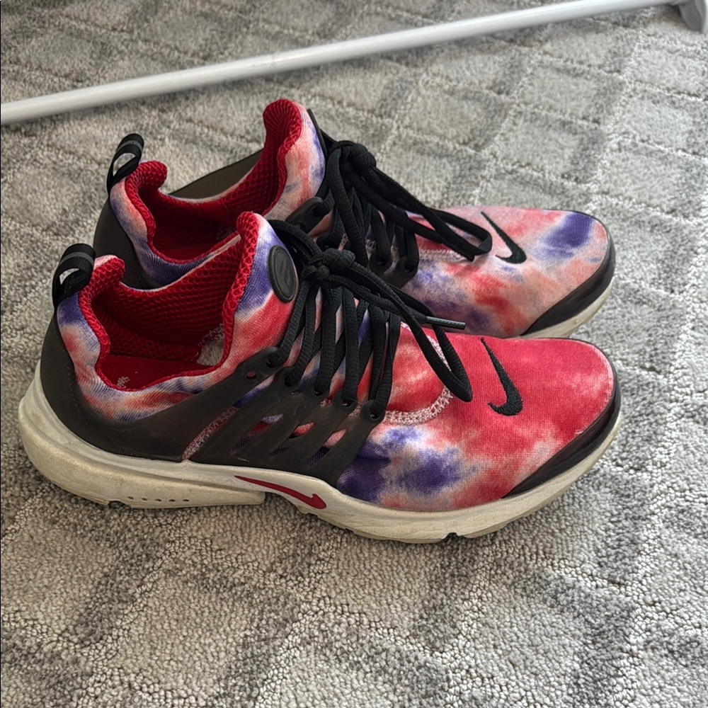 Nike Air Presto Tie-Dye Red Purple Men Unisex Casual Lifestyle Shoes CT3550-501